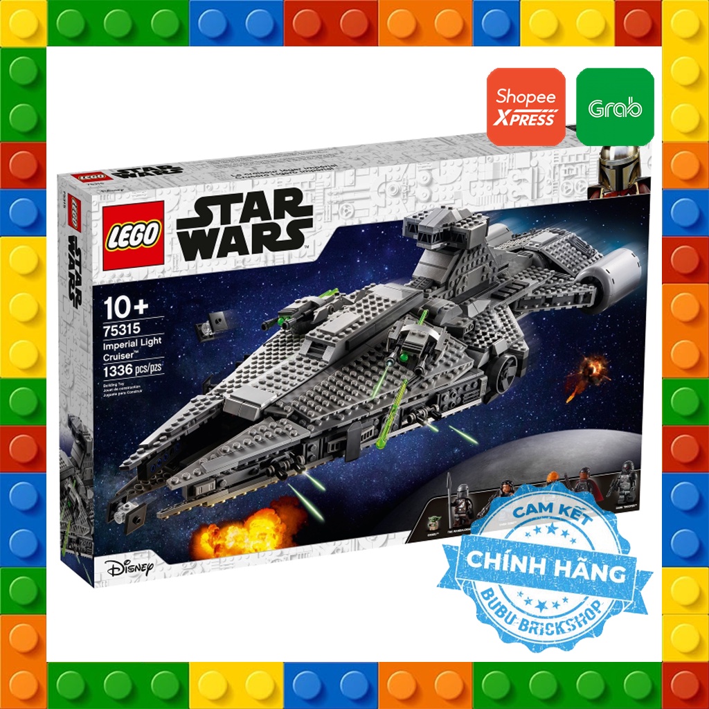 Lego Star Wars 75315 - Imperial Light Cruiser - Bộ xếp hình Lego Phi thuyền đế quốc