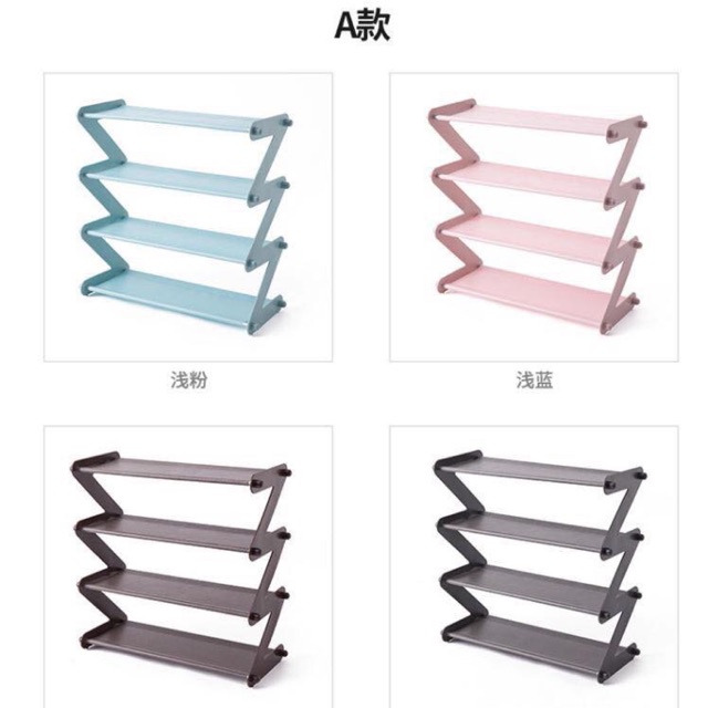 Kệ Đa Năng Giày Dép ZicZac 4 Tầng Tiện Dụng