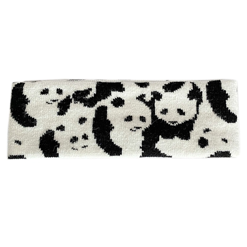 Flgo Băng Đô Dệt Kim Co Giãn Chống Trượt Họa Tiết Hoạt Hình Cổ Điển Cá Tính