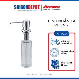 Saigon depot - bình nhấn xà bông cho chậu rửa chén atmor model at020