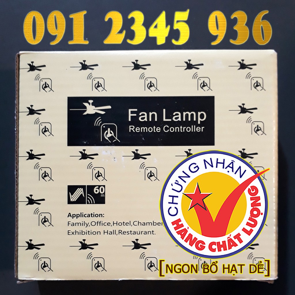 Bộ Mạch và Điều Khiển QUẠT TRẦN ĐÈN TƯƠI MÁT FAN LAMP Chính Hãng.