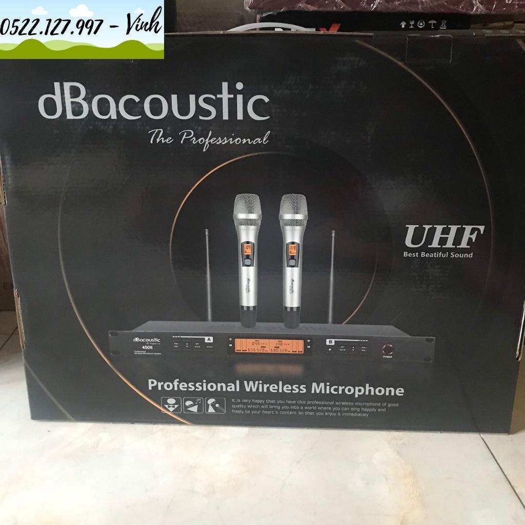 Micro không dây dB acoustic 450II v2 năm 2022 - Hàng chính hãng