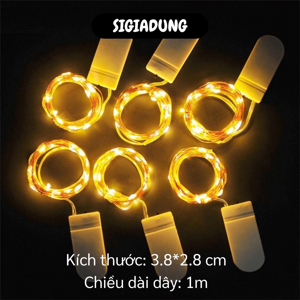 GIÁ SỈ Đen led trang trí 1m bằng pin, tiện lợi để trang trí những nơi không có điện 8651