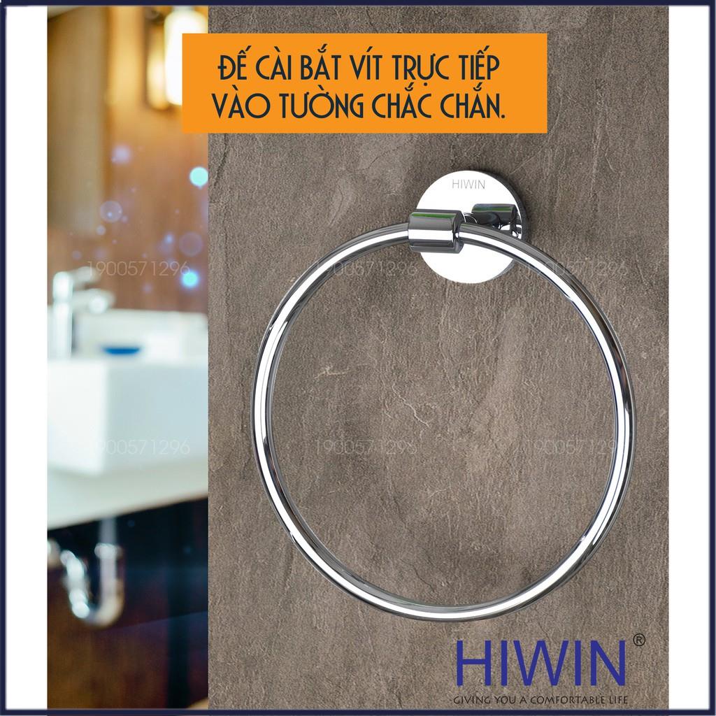 Vòng treo khăn đồng mạ crom mặt gương sáng bóng cao cấp Hiwin Y-2305