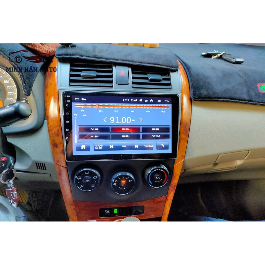 Bộ màn hình Android cho xe TOYOTA ALTIS 2008-2013,màn hình android xe hơi,camera 360 độ oto