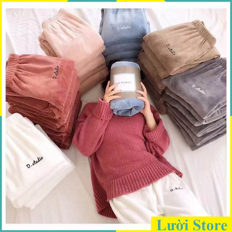  Quần Nữ Lông Cừu hãng DStudio TT01 | BigBuy360 - bigbuy360.vn