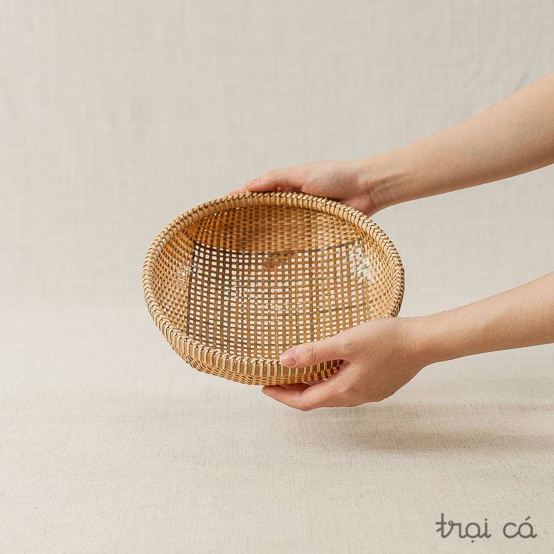 Rổ tre tròn - Nhiều cỡ từ làng nghề Huế