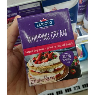 1Lít Kem Sữa Emborg Whipping Cream