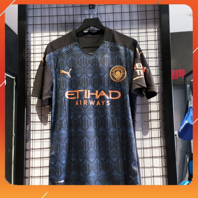 Áo Bóng Đá Man City Sân Khách 20/21 Hàng Thái Xịn - Áo Đá Banh Đẹp ĐÀM SPORT 4