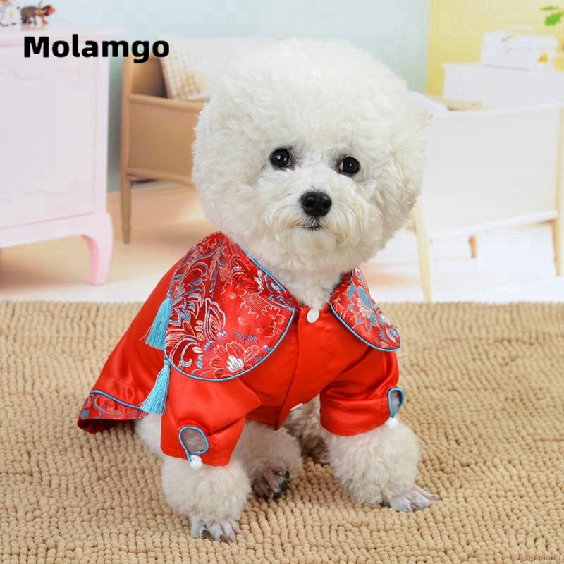 Sườn xám Molamgo phong cách Trung Hoa cho thú cưng