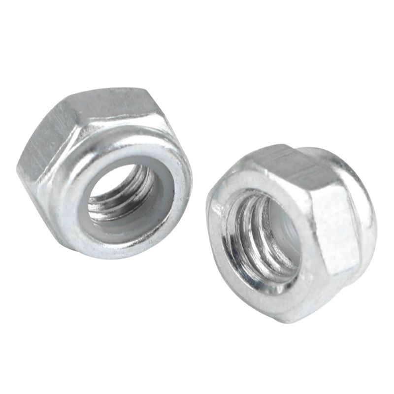 Set 10 Đai Ốc Lục Giác M3 / M4 / M5 Tự Khóa Chất Liệu Nylon
