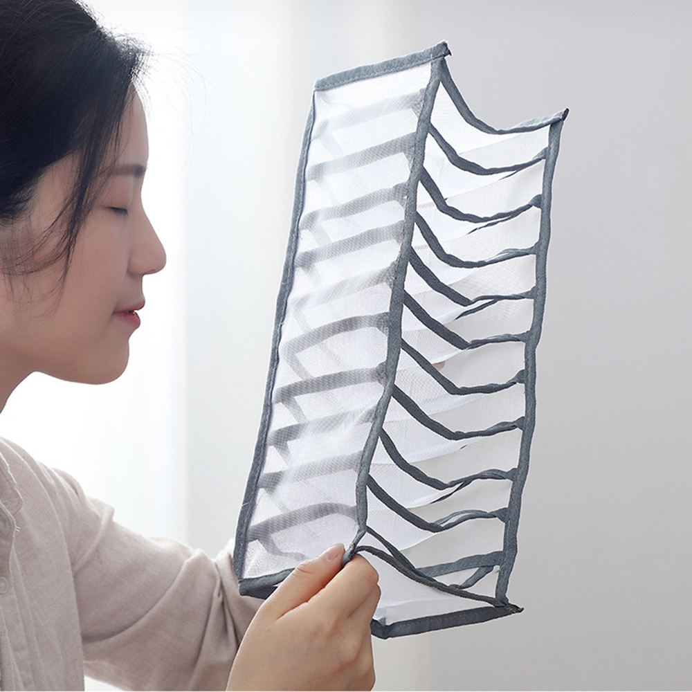 Hộp Vải Lưới Đựng Đồ Lót Tiết Kiệm Không Gian