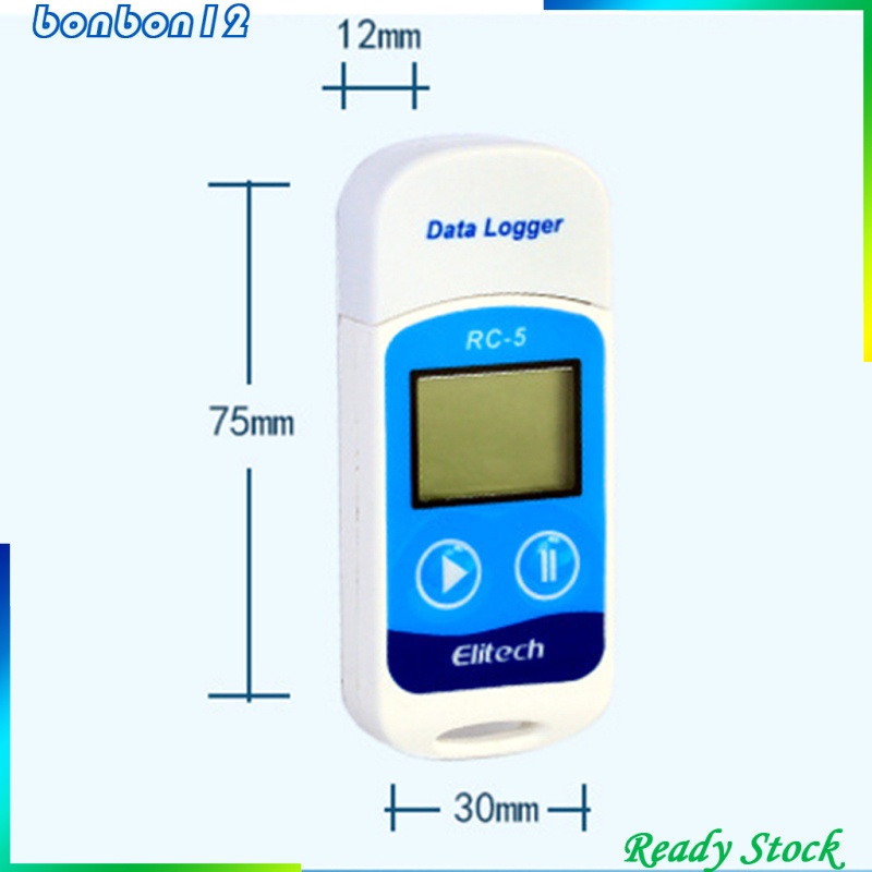 Máy ghi dữ liệu nhiệt độ Elitech Rc-5 mini màn hình LCD