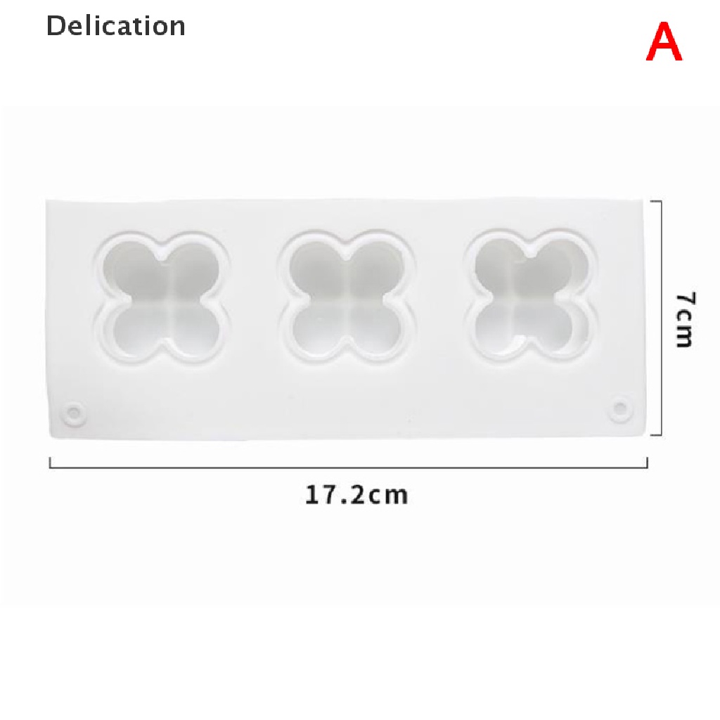 Khuôn Silicone Làm Sáp Đậu Nành Hình Khối Lập Phương Mini DIY