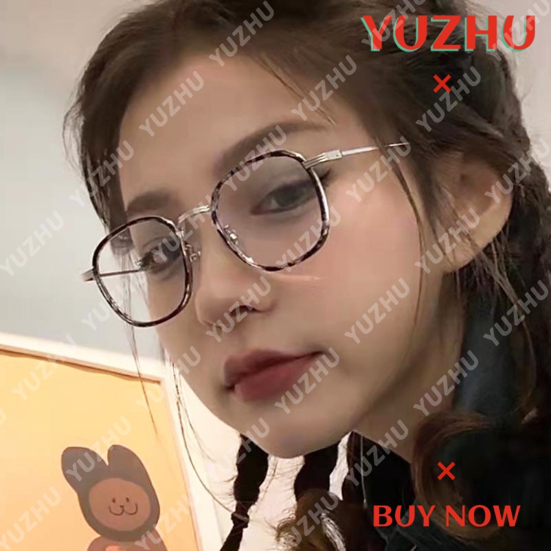 Mắt kính gọng vuông bằng kim loại thời trang sành điệu