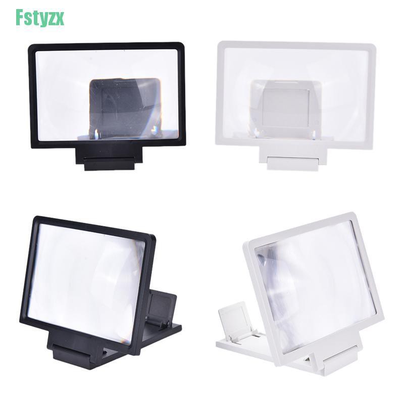 fstyzx Mobile Phone 3D Screen HD Video Amplifier Magnifying Glass Stand Popular