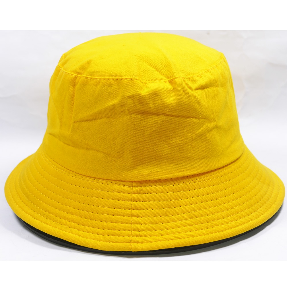 Nón tai bèo bucket trơn 2 mặt chất liệu Cotton thoáng mát thích hợp cho nam nữ