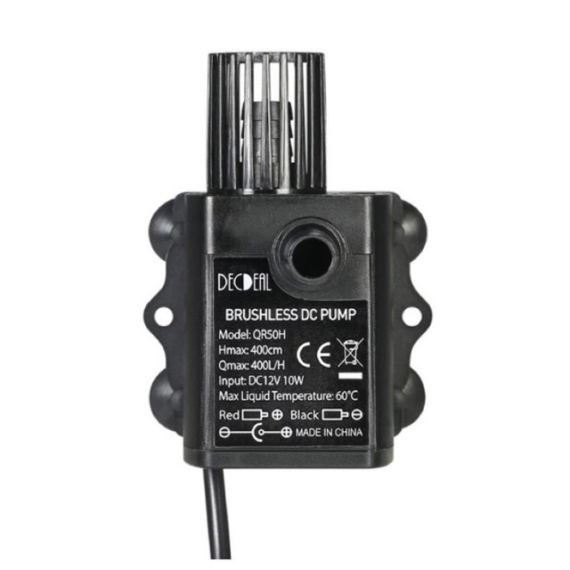 Máy bơm mini dc 12v 400 lít/h, máy bơm hồ cá