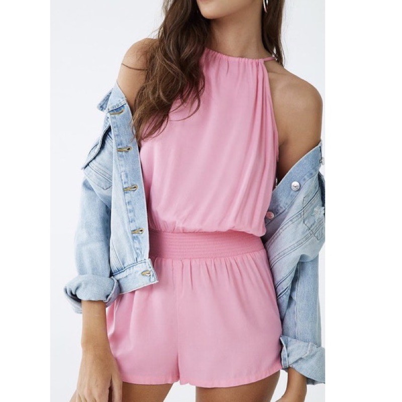 Bộ Smocked Trim Romper F21