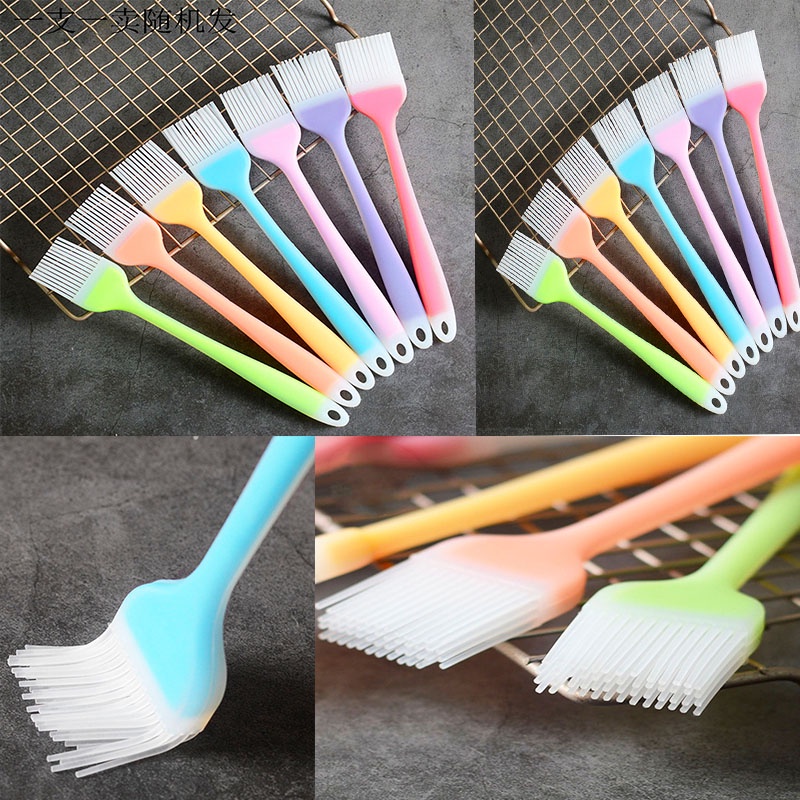 1 Nhánh Cọ Silicone Dùng Nướng Bánh / Bbq Nhiều Màu Nhỏ Gọn