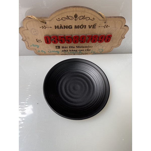 Đĩa Tròn Melamine 15cm