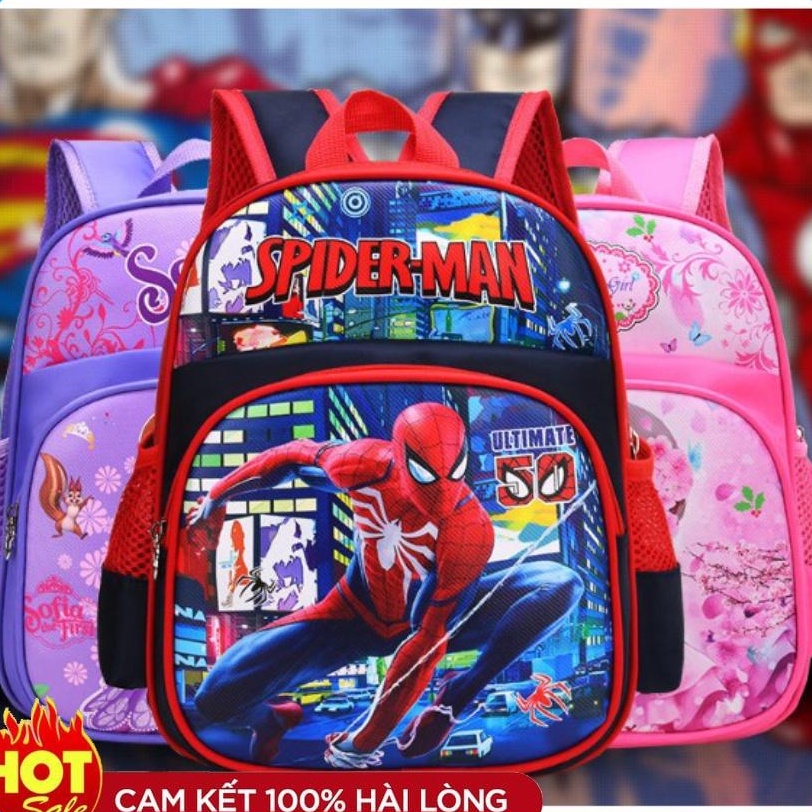 BA LÔ CHO BÉ ĐI HỌC SIÊU ĐẸP VÀ NHIỀU HÌNH