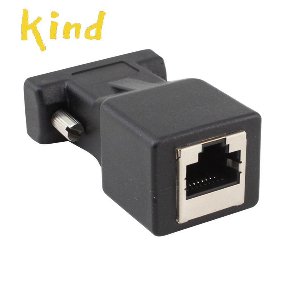 Đầu Chuyển Đổi Từ Ethernet Vga Đực Sang Rj45 15 Pin