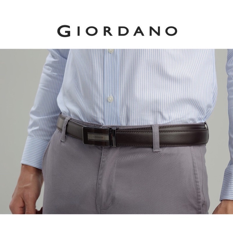 Dây lưng da Giordano vợt sale