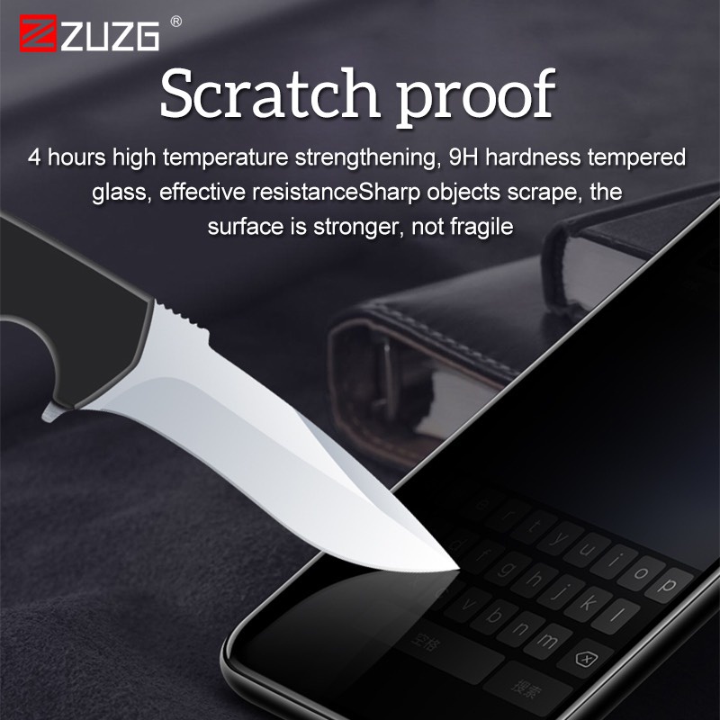 Kính cường lực chống nhìn trộm iPhone chính hãng ZUZG-H10