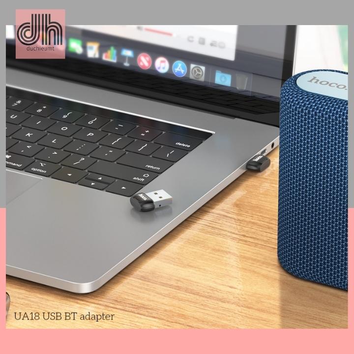 USB Bluetooth V5.0 cho máy tính Hoco UA18