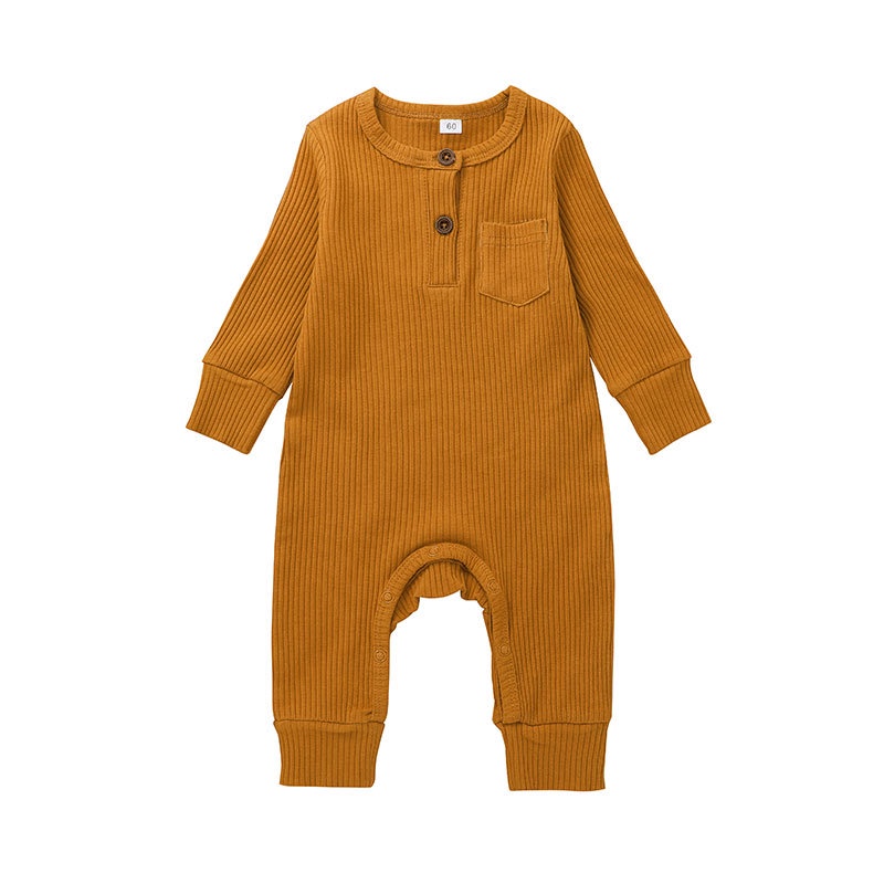 Body bé trai bé gái đồ sơ sinh từ 0 đến 12 tháng bodysuit liền thân cotton mùa hè dài tay quần áo cho bé trẻ em