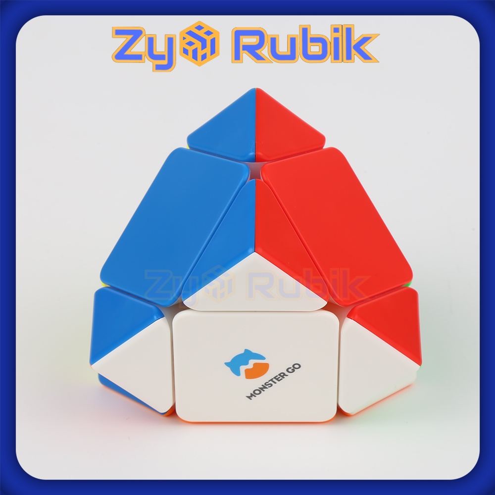 Rubik Gan Monster Go Skewb - Đồ Chơi Trí Tuệ Khối Lập Phương Stickerless Không Viền - Zyo Rubik