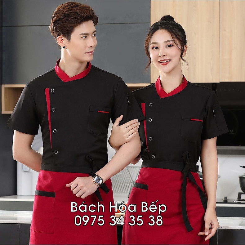 Áo bếp mỏng mùa hè