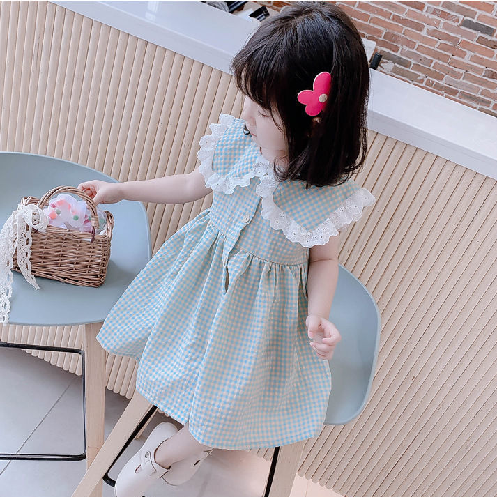 Đầm Công Chúa Sát Nách Cho Bé Gái Từ 0-3 Tuổi