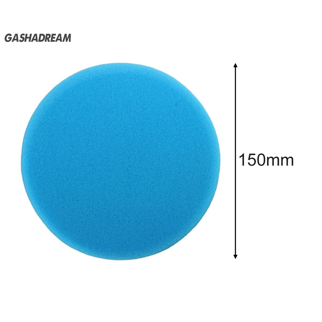 Miếng xốp tròn mềm mại đánh bóng xe hơi tiện lợi 150mm