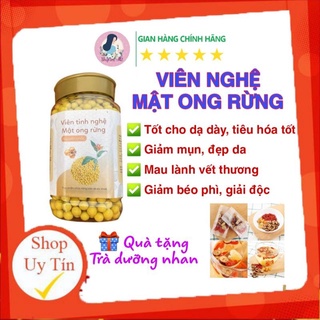 Viên Nghệ Mật Ong Mộc Nhan Natural 100% nguyên liệu thiên nhiên 500g