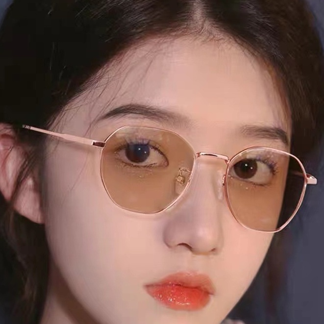 Mắt Kính Gọng Vuông Chống Bức Xạ Máy Tính Cho Nữ