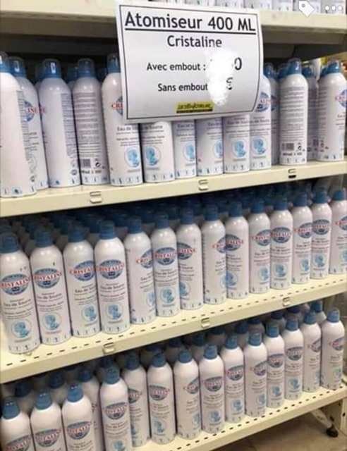 Xịt khoáng Cristaline cho em bé 400ml ( Pháp ) | BigBuy360 - bigbuy360.vn