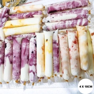 [Hoả Tốc] 500gr Túi Đựng Sữa Chua Dài, 4x12cm - 4x16cm - 4x18cm Loại Dày, Dẻo Dai - NgọcChâuStore