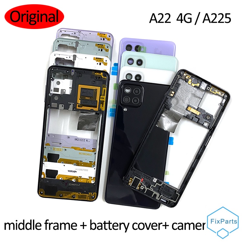 Ốp Điện Thoại Có Nắp Đậy Bảo Vệ Camera Sau Cho Samsung Galaxy A22 4g 5g A225 A226