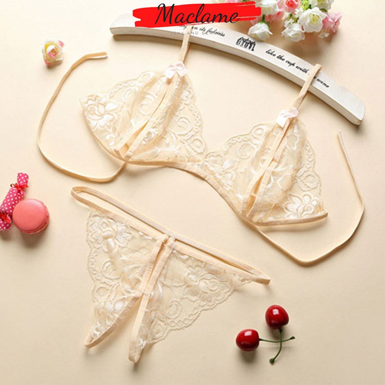 Bộ Đồ Lót Lọt Khe Siêu Mỏng Cuốn Hút Quyến Rũ LK13 | BigBuy360 - bigbuy360.vn