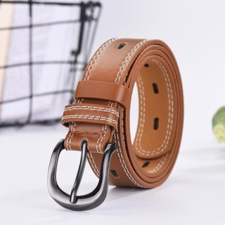 LS07 - Thắt lưng nam nữ thời trang dây nịt nữ bản nhỏ