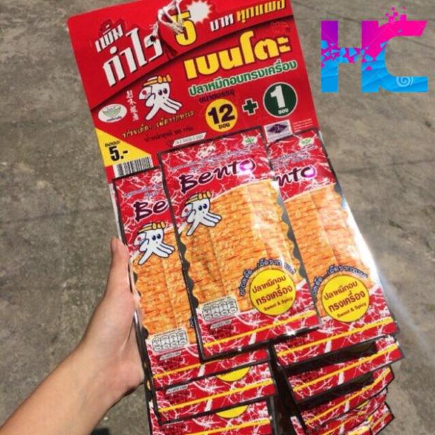 Mực Bento dây các vị Thái Lan