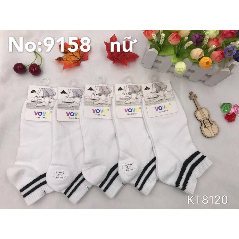 Set 10 đôi tất nữ một màu