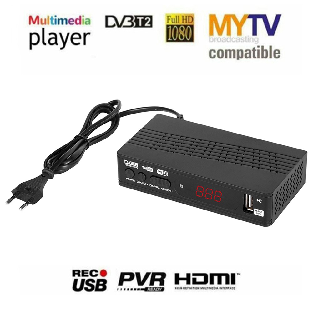 Đầu Tv Box 1080p Hd Dvb-T / T2 / C 500gb Chất Lượng Cao