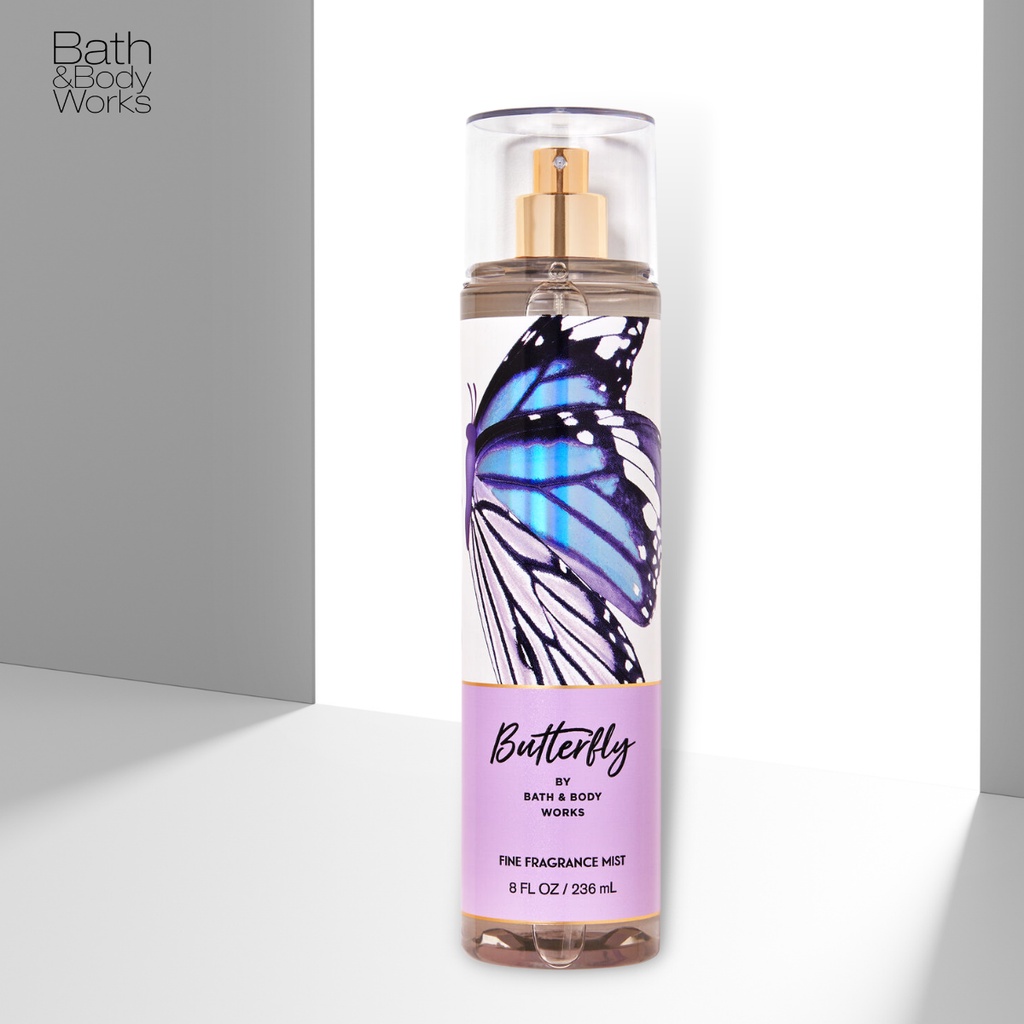 XỊT THƠM TOÀN THÂN BUTTERFLY - BODY MIST BATH & BODY WORKS 236ML