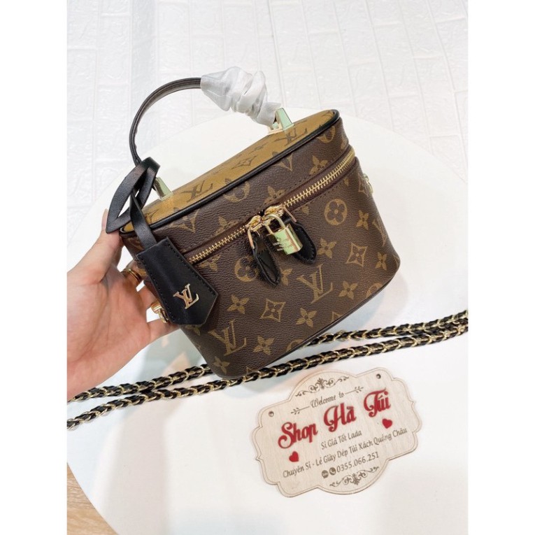 Túi xách dáng hộp da mềm chuẩn fom Sz 20 ( Có hộp) xinh