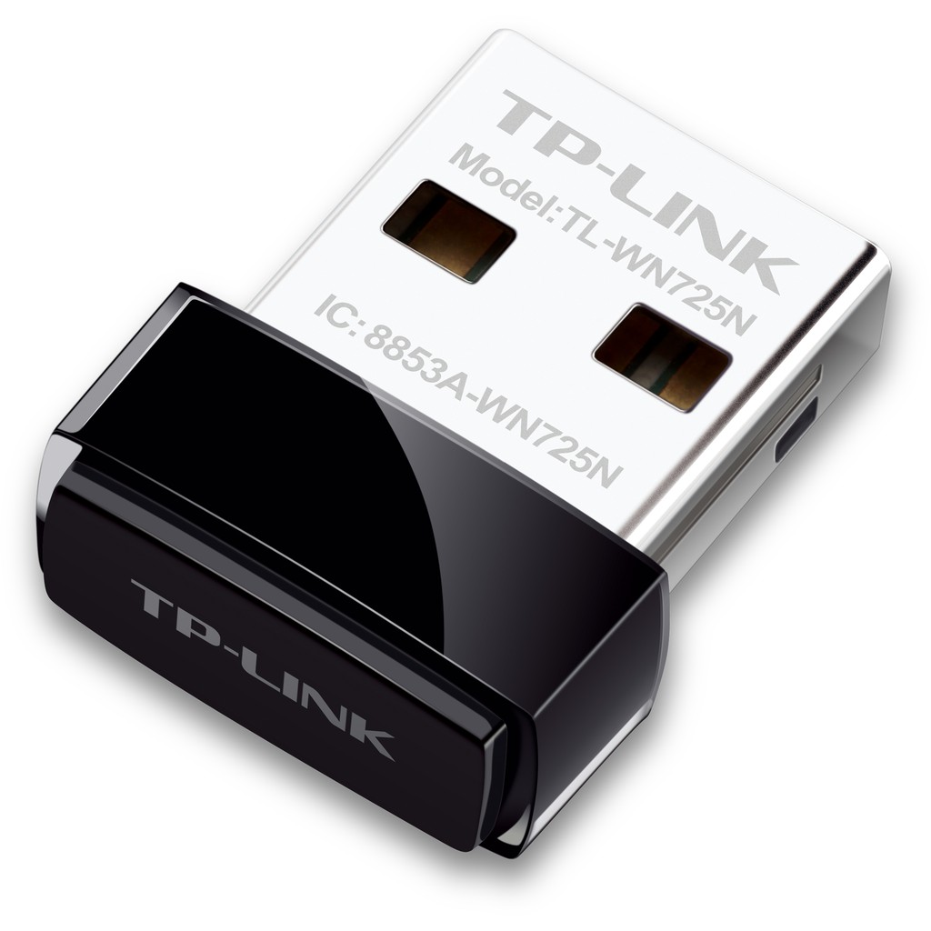 Usb thu sóng wifi TP-LINK Wireless USB 725N chuẩn N 150Mbps, 1T1R, 2.4GHz