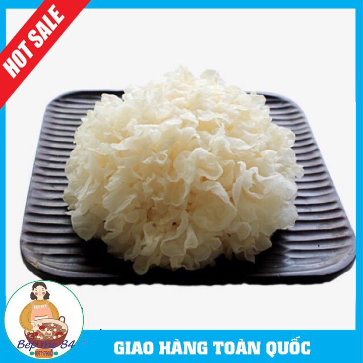 Nấm Tuyết Khô - Nấm Tuyết Khô  (Ngân Nhĩ) 500g Loại 1 Bổ Dưỡng Dễ Chế Biến Nhiều Món, Chè Dưỡng Nhan