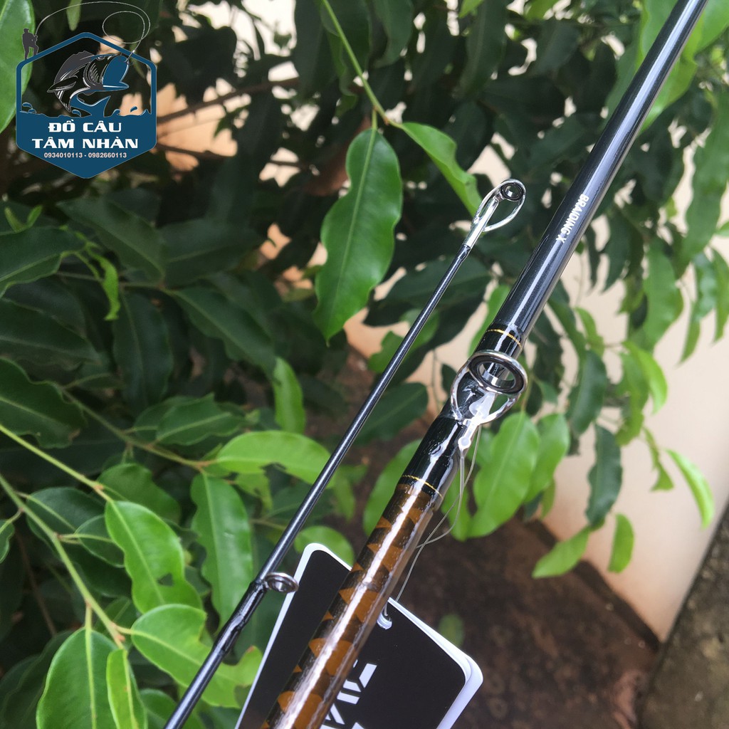 Cần lure Daiwa Aird X - máy ngang và đứng có quà tặng